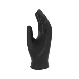 Extra Thick Black Nitrile Gloves Large